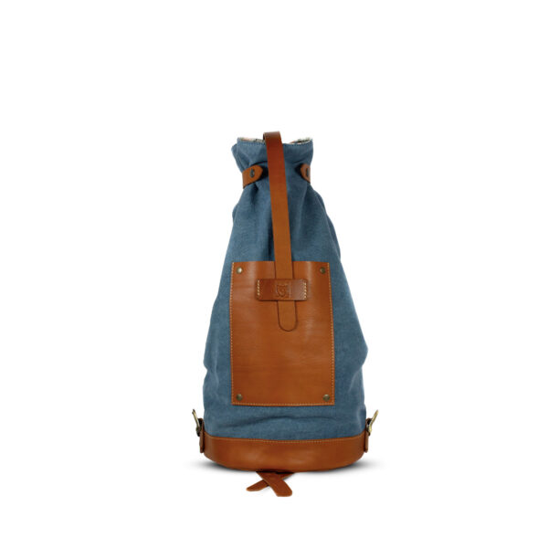 Zaino Bottiglito in pelle